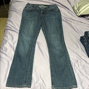 Maurices Dark Blue Boot Cut Jeans